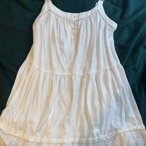 White babydoll dress